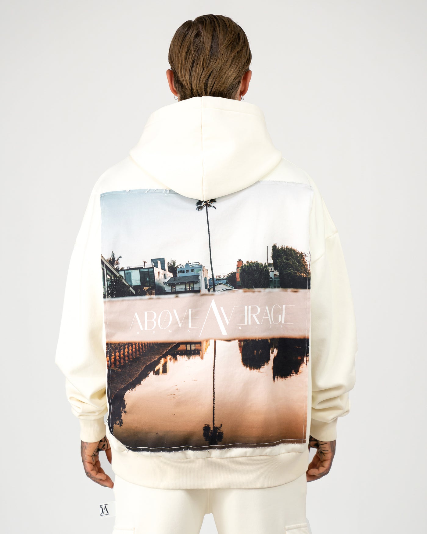 Hoodie - LA Palm Tree - back